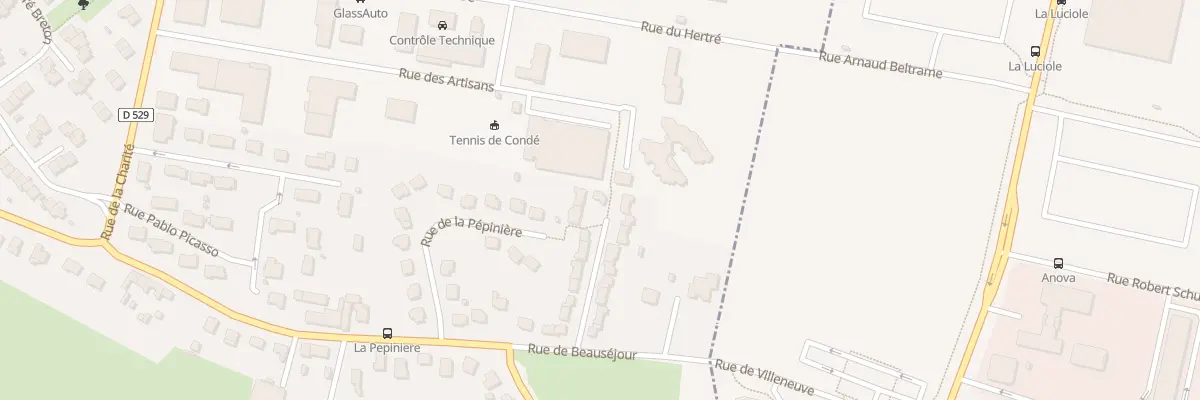 Plan du 17 All de la Poudrière à Condé-sur-Sarthe