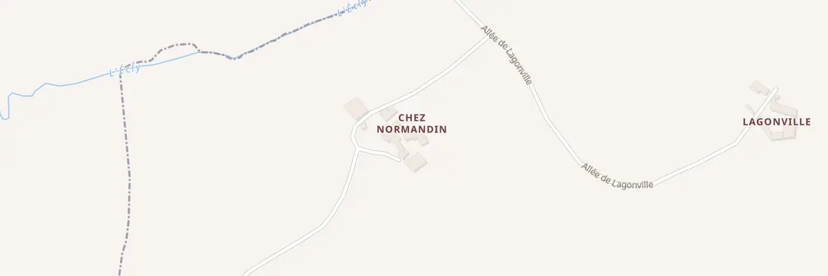 Plan du 7 Imp de la Fontaine à Bécheresse