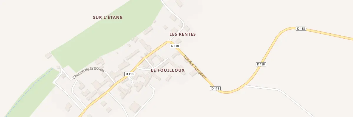 Plan du 16 Rte des Templiers à La Chapelle