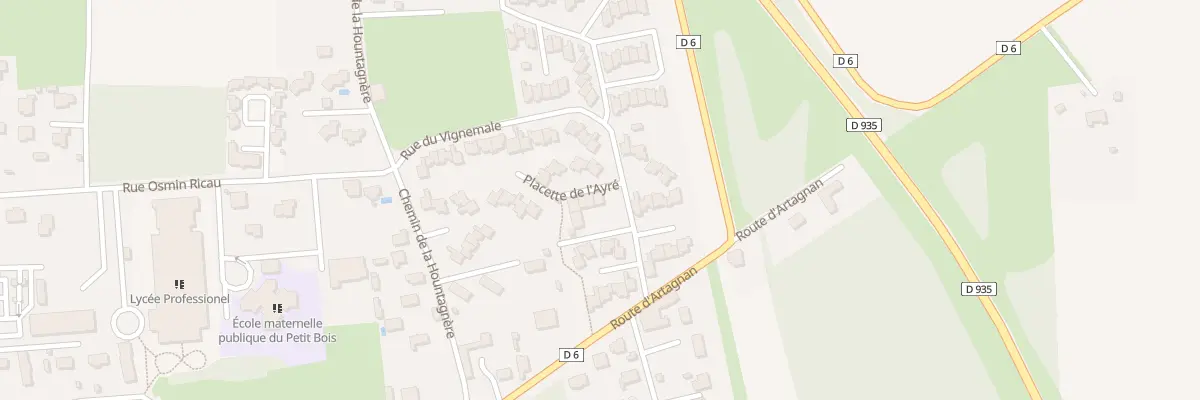 Plan du 37 Rue des Agudes à Vic-en-Bigorre