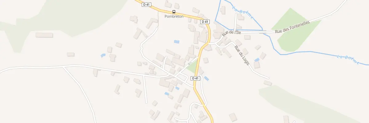 Plan du 5 Pl de Pombreton à Nersac
