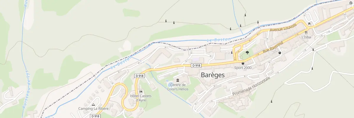 Plan du 10 Rte de Labatsus à Barèges