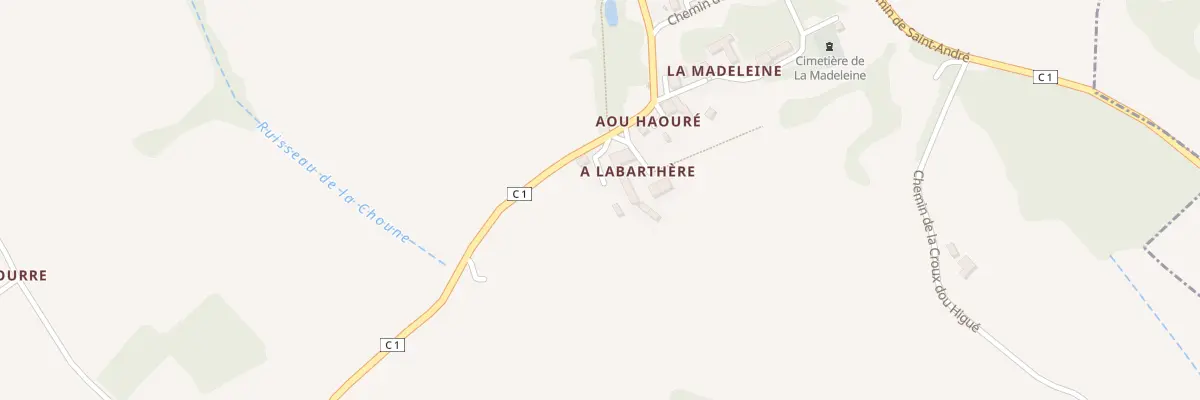 Plan de Croux Dou Higue à Ladevèze-Ville