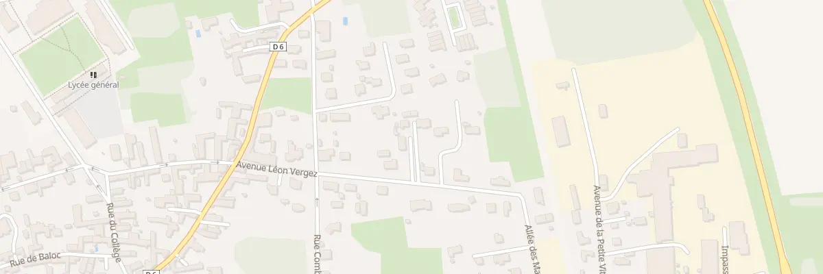 Plan du 17B Av Léon Vergez à Vic-en-Bigorre