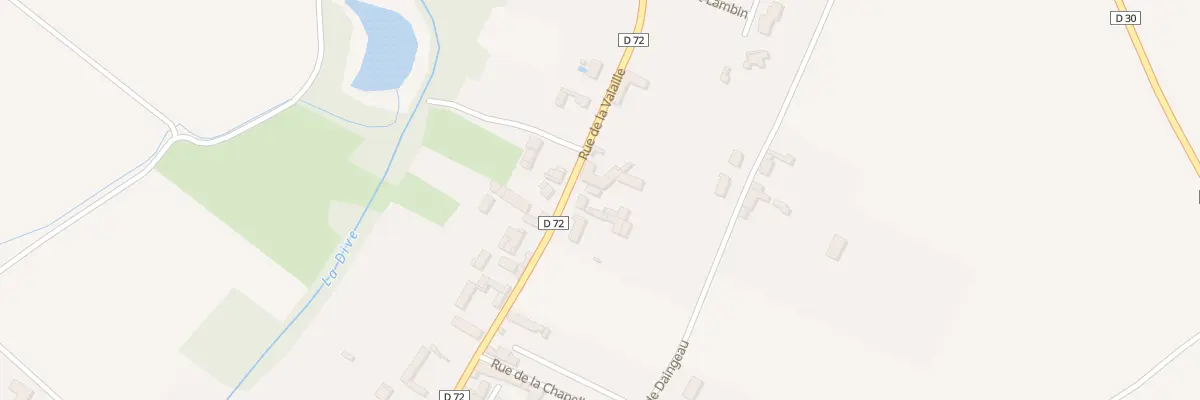 Plan du 6 Rue de la Valaille à Maisonneuve