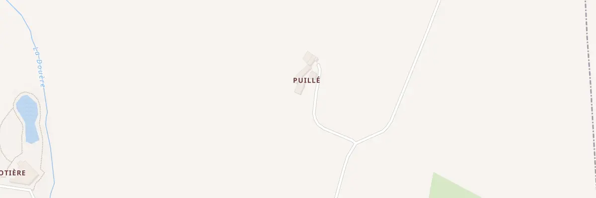 Plan du 13 Rue Puille à Vernantes