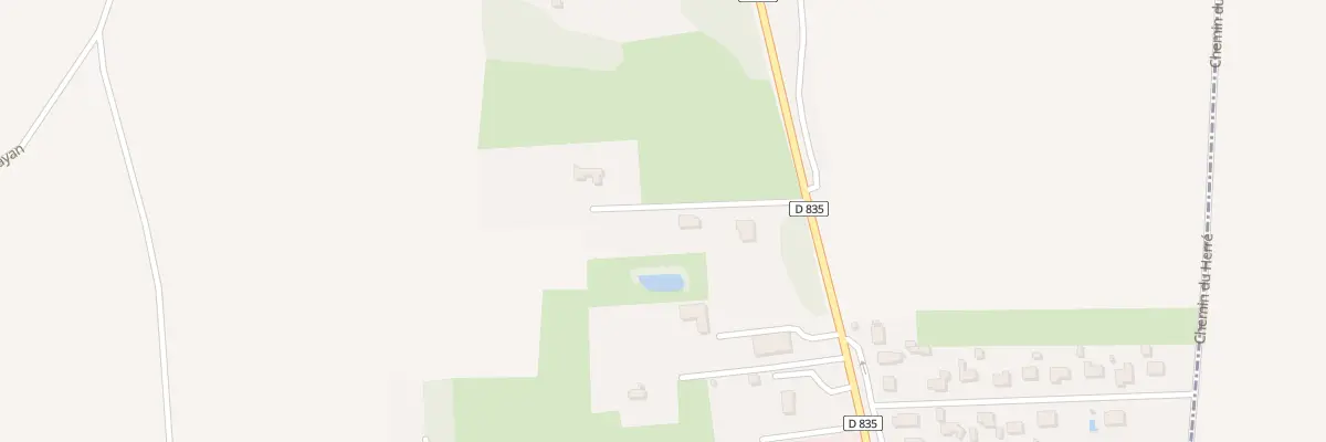 Plan du 90 Av Claude Chalin à Vic-en-Bigorre