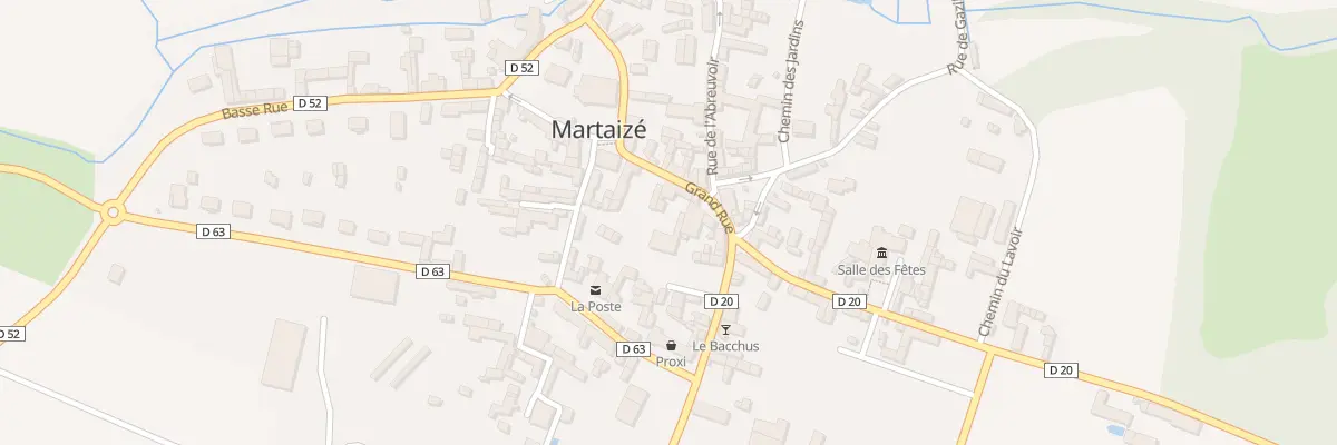 Plan du 10 Gr Grand’Rue à Martaizé