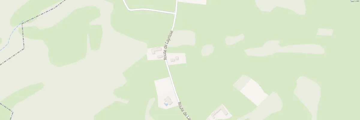 Plan du 38 Rte de Layrisse à Loucrup