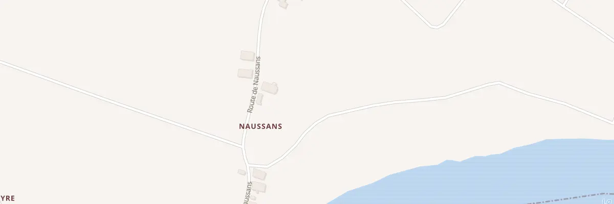 Plan du 3 Rte de Naussan à Jusix