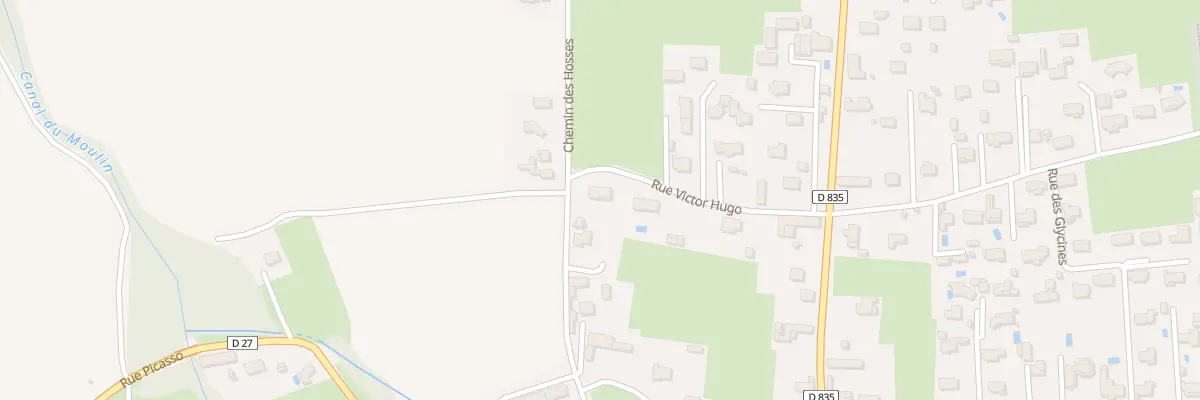 Plan du 7 Rue Victor Hugo à Andrest