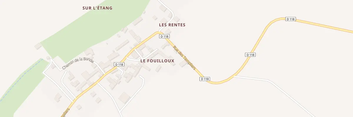 Plan du 5161 Le Fouilloux à La Chapelle