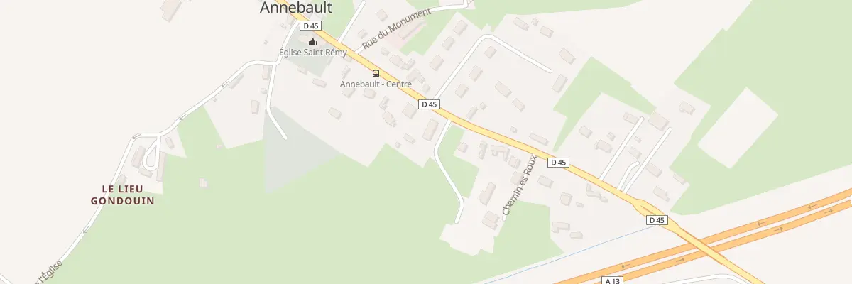 Plan du 5251 Le Lieu Gondouin à Annebault