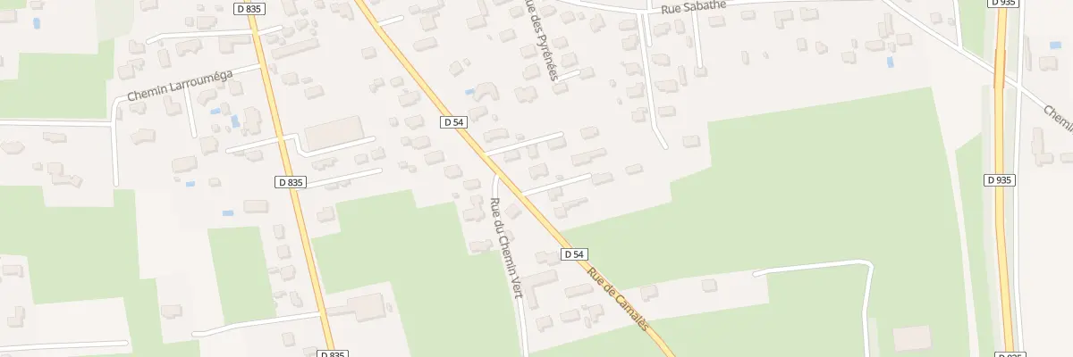 Plan du 23 Rue de Camales à Vic-en-Bigorre