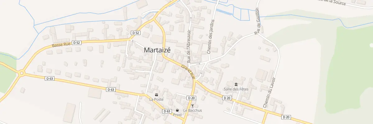 Plan du 13 Gr Grand’Rue à Martaizé