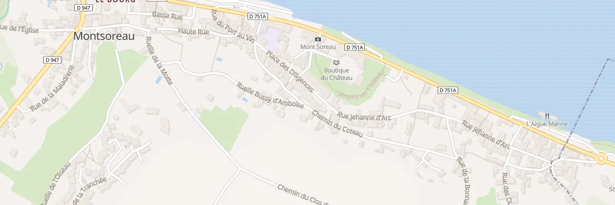 Plan du 32 Pl des Diligences à Montsoreau