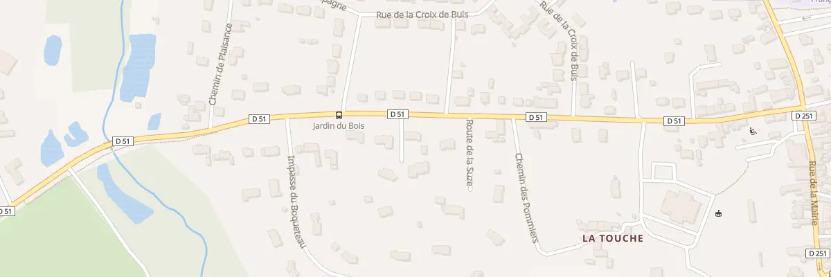 Plan du 35 Rte de la Suze à Roëzé-sur-Sarthe