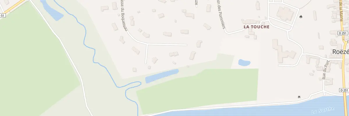 Plan du 14 Imp du Boqueteau à Roëzé-sur-Sarthe