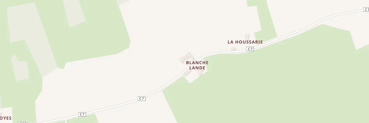 Plan du 5168 Blanche Lande à Assé-le-Riboul