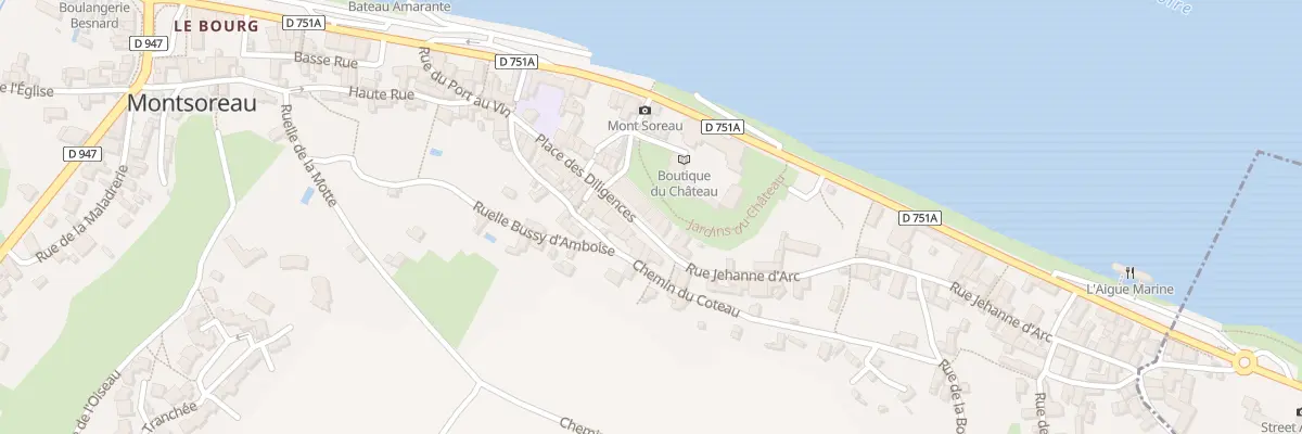Plan du 5050 Pl des Diligences à Montsoreau