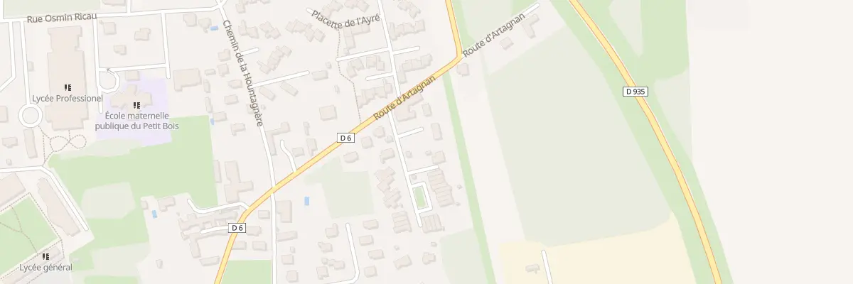 Plan du 3B Rue du Nid Bigourdan à Vic-en-Bigorre