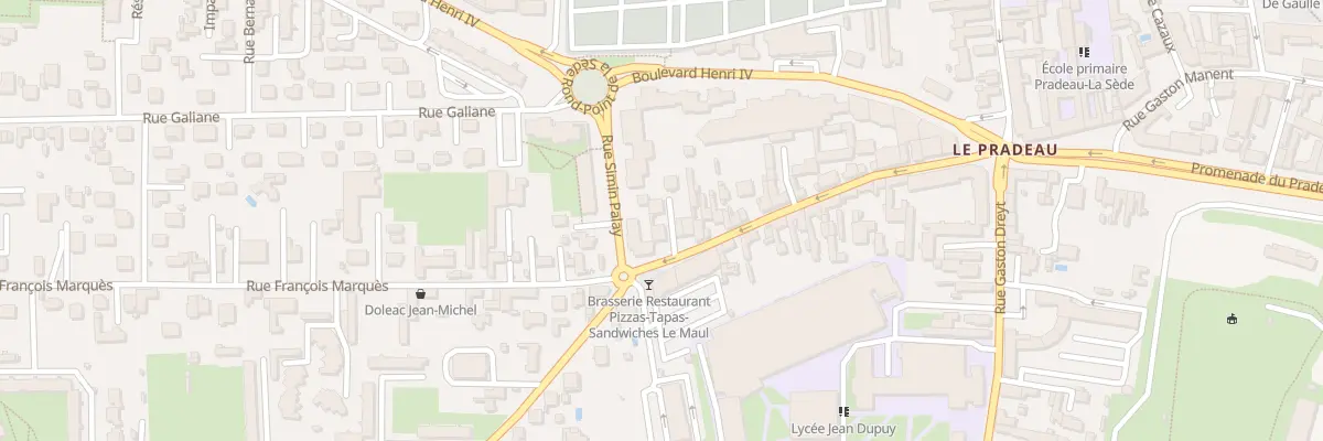 Plan du 41 Rue Sainte-catherine à Tarbes