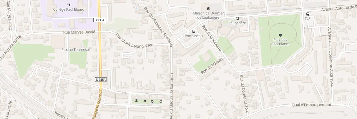 Plan du 26 Rue du Maquis de Sombrun à Tarbes