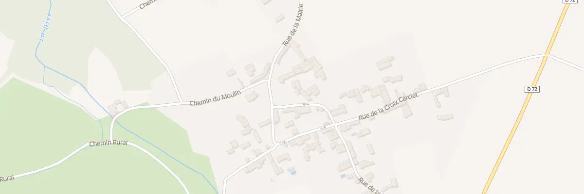 Plan du 9 Rue de la Paix à Massognes