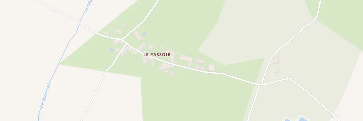 Plan du 8 Le Passoir à Bournand