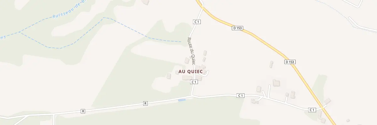 Plan du 5076 Au Quiec à Avéron-Bergelle