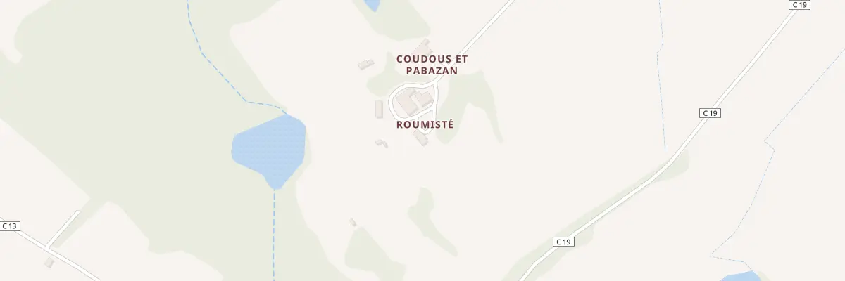 Plan du 5326A Coudous et Pabazan à Aignan