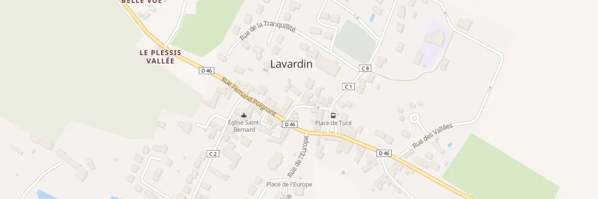 Plan du 7 Rue de la Marechalerie à Lavardin