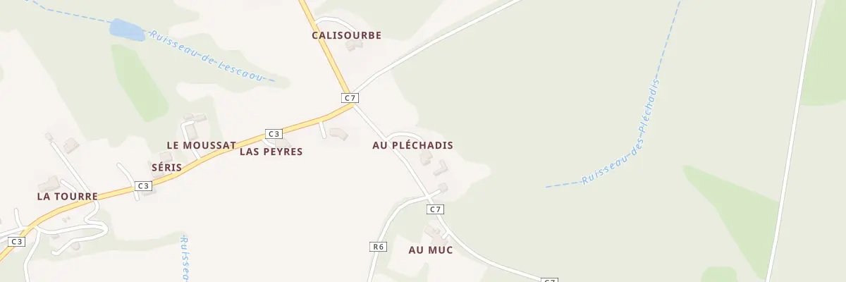Plan du 5026A Au Plechadis à Sabazan