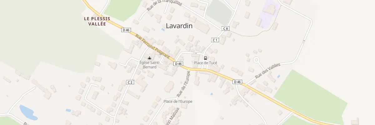 Plan du 2 Rue de la Marechalerie à Lavardin