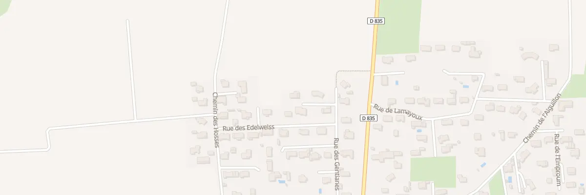 Plan du 7 Rue des Gentianes à Andrest