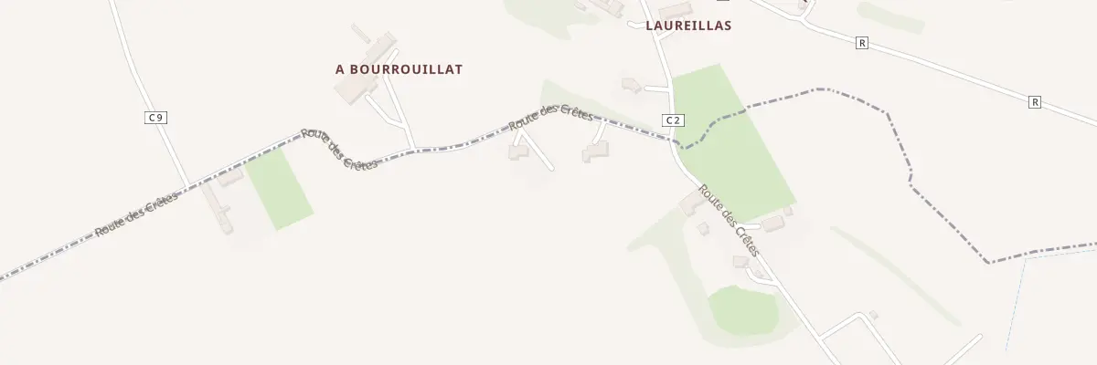 Plan du 6 Rte des Crêtes à Labatut-Rivière