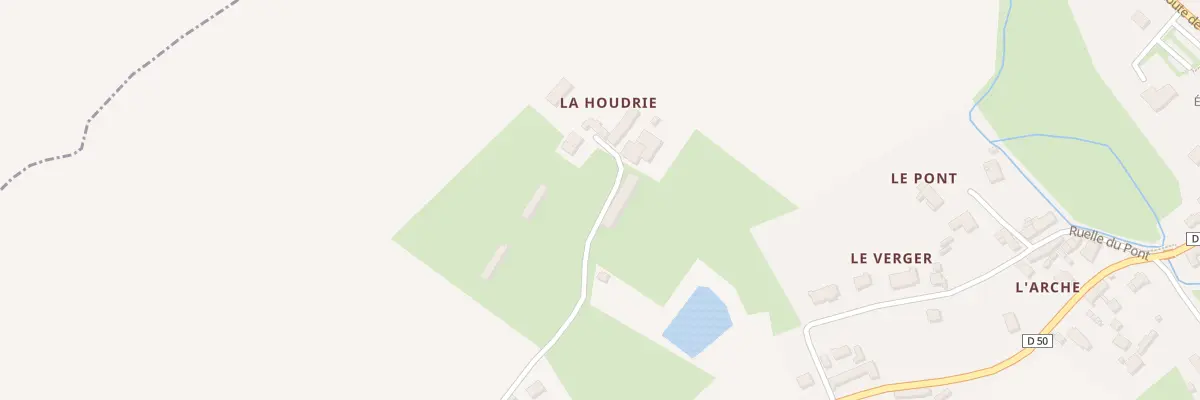 Plan du 5116 La Houdrie à Fay