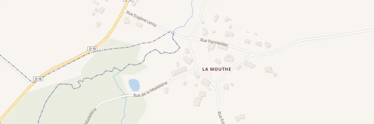 Plan du 6 Rue Eugene Le Roy à Minzac