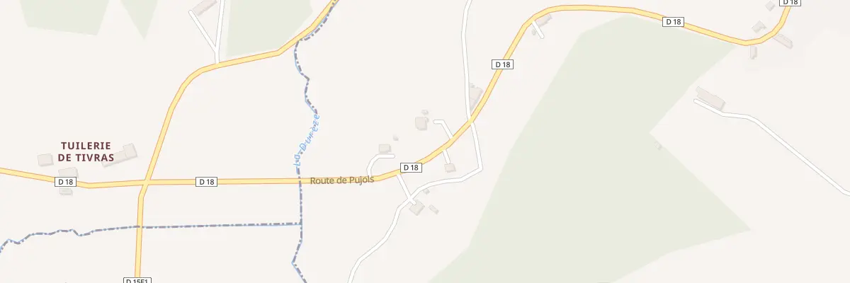 Plan du 10 Pres de Bechade à Gensac
