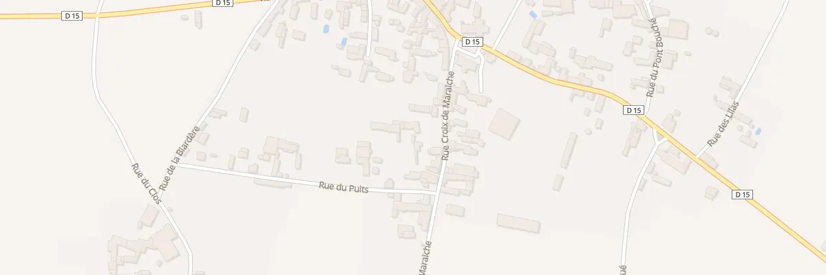 Plan du 10 Rue Croix de Maraiche à Saint-Clair