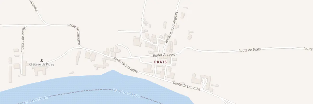 Plan du 44 Rte de Prats à Saint-Seurin-de-Prats