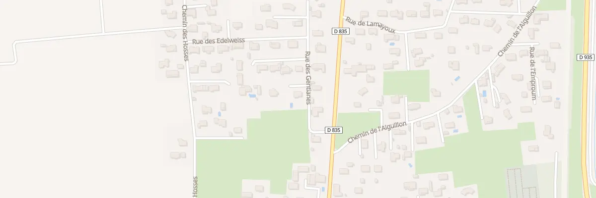 Plan du 3 Rue des Gentianes à Andrest