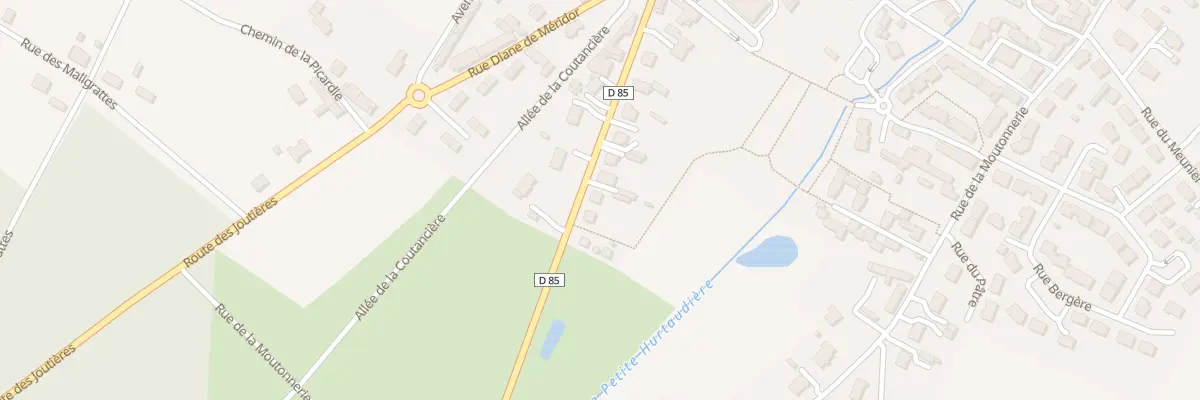Plan du 17 Rue de Montsoreau à Brain-sur-Allonnes