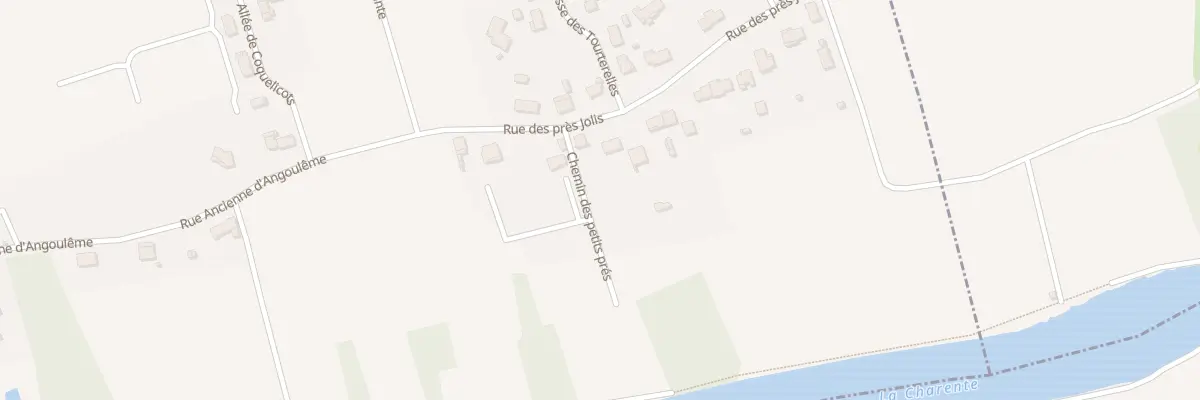 Plan du 5058 Rue Ancienne d’Angoulême à Trois-Palis