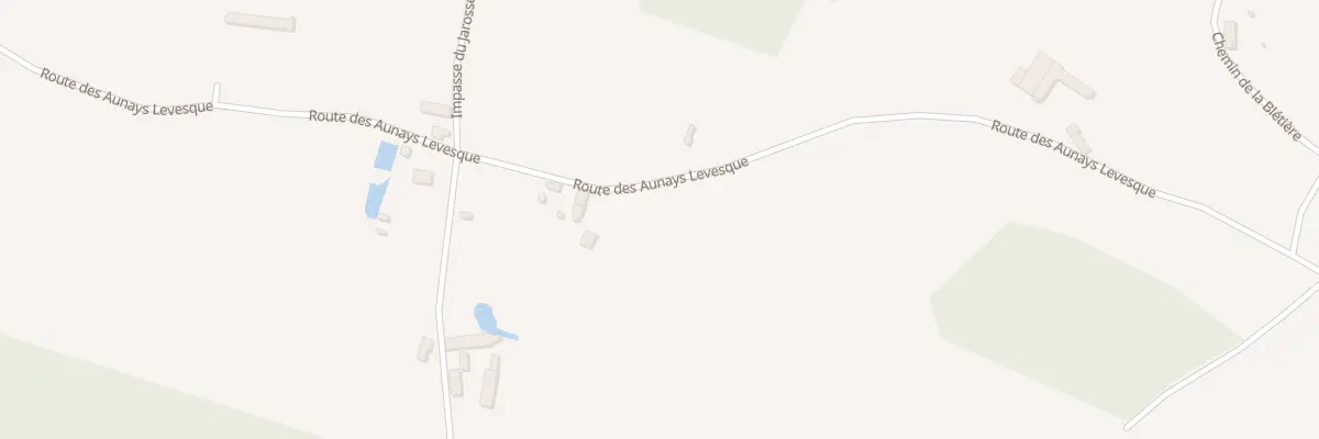 Plan du 3 Rte des Aunays Levesque à Mortrée