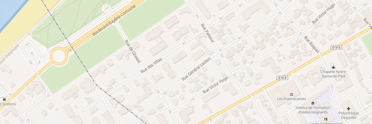 Plan du 19 Rue des Villas à Deauville
