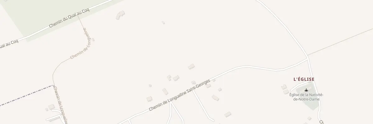 Plan du 301 Che de Longueline St Georges à Glanville