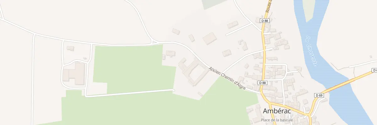 Plan du 5 Ancien Chemin d’Aigre à Ambérac