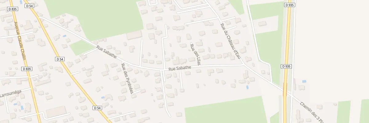 Plan du 27B Rue Sabathé à Vic-en-Bigorre