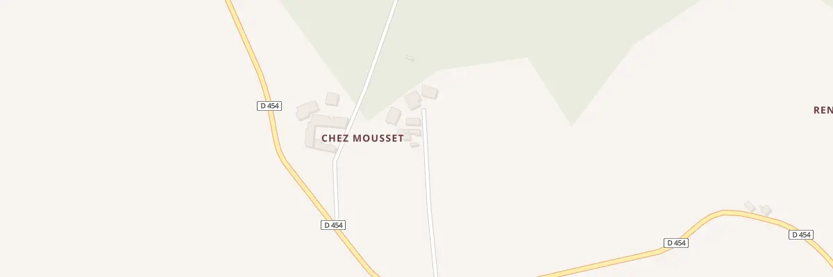 Plan du 4 Chez Mousset à Montboyer